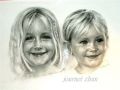 zhun-journet - portrait au fusain 肖像画