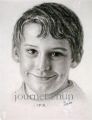 zhun-journet - portrait au fusain 肖像画