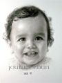 zhun-journet - portrait au fusain 肖像画
