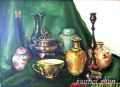 zhun-journet - peinture  à huile静物